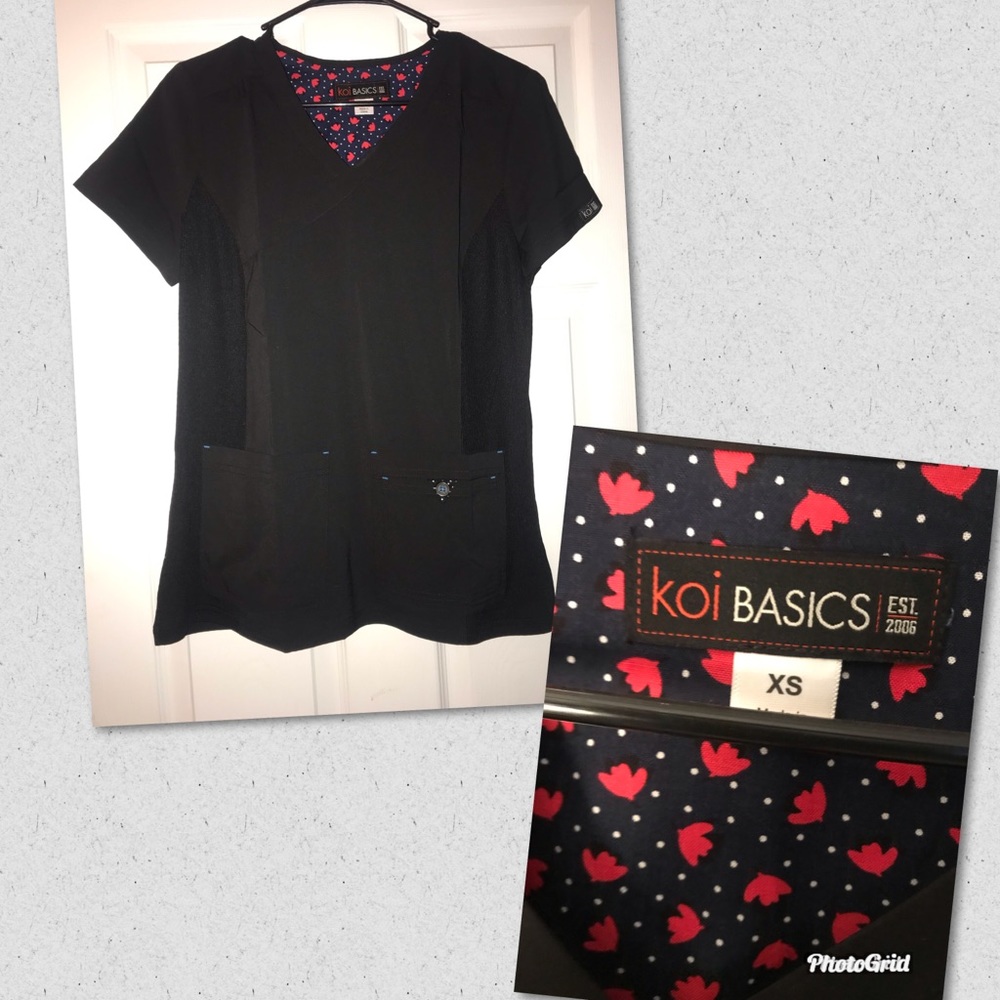 Koi basics scrub top